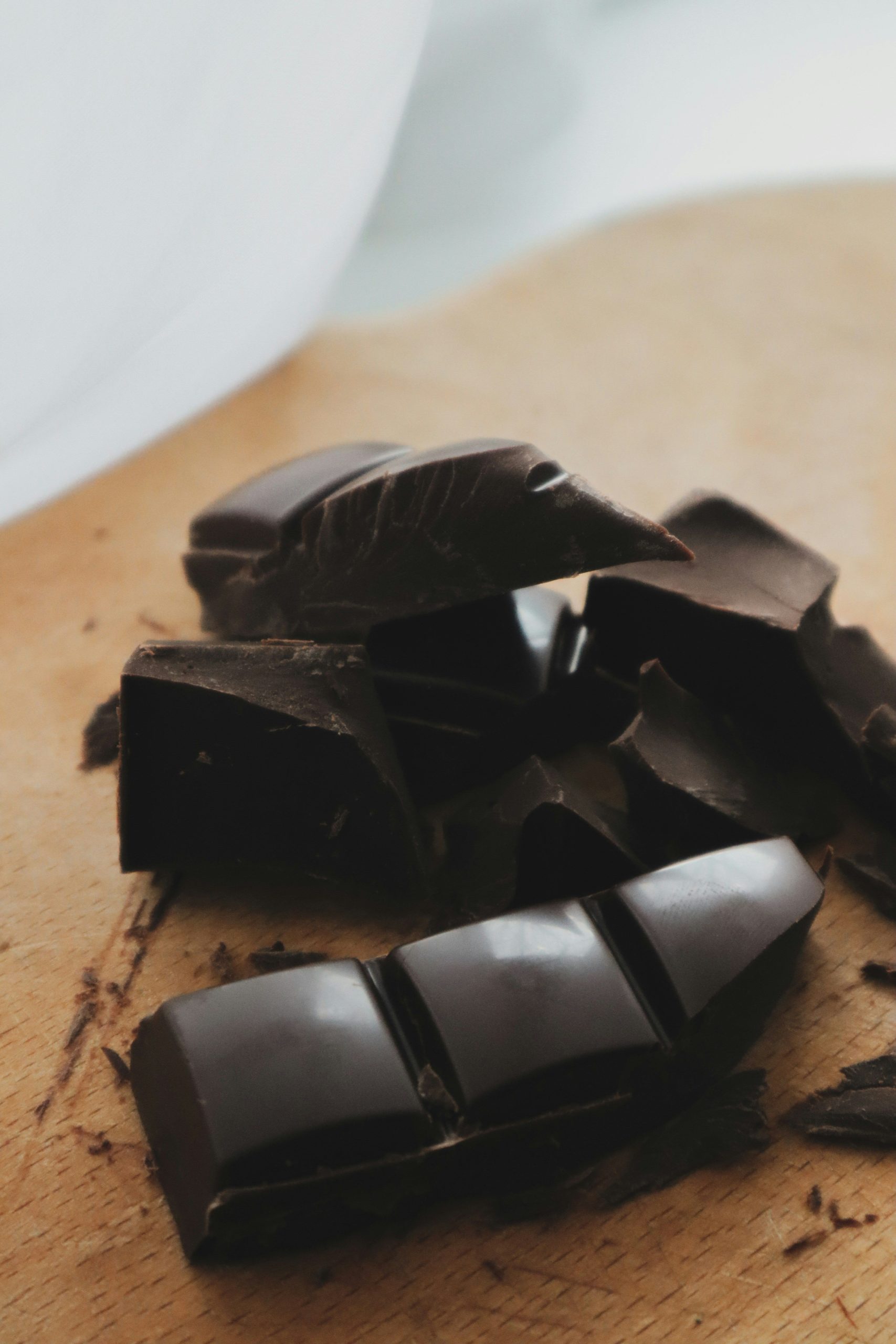 Tableta de chocolate oscuro artesanal